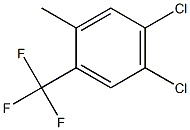 4,5-DICHLORO-2-METHYLBENZOTRIFLUORIDE 结构式