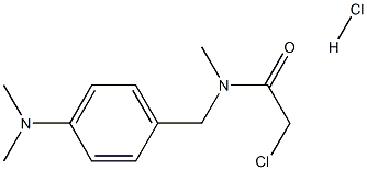  2-CHLORO-N-[4-(DIMETHYLAMINO)BENZYL]-N-METHYLACETAMIDE HYDROCHLORIDE