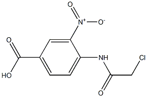 4-[(CHLOROACETYL)AMINO]-3-NITROBENZOIC ACID Structure