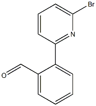 2-(6-BROMOPYRIDIN-2-YL)BENZALDEHYDE, 95+% Structure