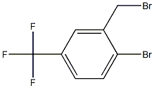 2-BROMO-5-(TRIFLUOROMETHYL)BENZYL BROMIDE 97% Structure