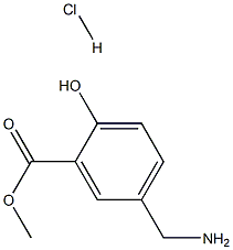 5-AMINOMETHYL-SALICYLIC ACID METHYL ESTERHYDROCHLORIDE, 97% Structure