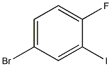 4-BROMO-1-FLUORO-2-IODOBENZENE 99% Structure