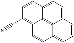 Pyrene-1-carbonitrile Structure