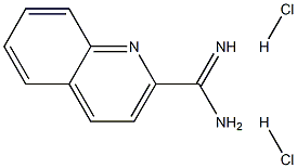 Quinoline-2-carboxamidine 2HCl Structure