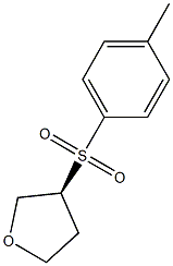 (S)-3-P-TOSYLTETRAHYDROFURAN 结构式