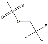 2,2,2-TRIFLUOROETHYL METHANETHIOSULFONATE Structure