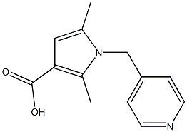 2,5-DIMETHYL-1-(PYRIDIN-4-YLMETHYL)PYRROLE-3-CARBOXYLIC ACID