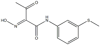 2-HYDROXYIMINO-N-(3-METHYLSULFANYL-PHENYL)-3-OXO-BUTYRAMIDE