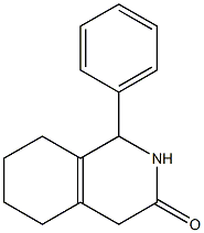 1-Phenyl-1,4,5,6,7,8-Hexahydroisoquinolin-3(2H)-One Struktur