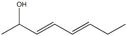 (3E,5E)-octa-3,5-dien-2-ol 化学構造式