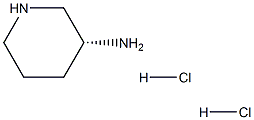 R/S-3-AMINOPIPERIDINE.2HCL Structure