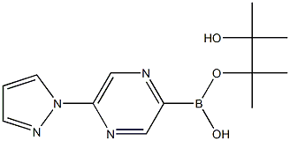 5-(1H-PYRAZOL-1-YL)PYRAZINE-2-BORONIC ACID PINACOL ESTER