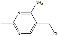 5-(CHLOROMETHYL)-2-METHYLPYRIMIDIN-4-AMINE Structure