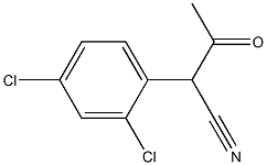 2-(2,4-DICHLOROPHENYL)-3-OXOBUTANENITRILE Structure