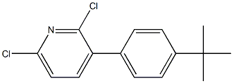 3-(4-TERT-BUTYLPHENYL)-2,6-DICHLOROPYRIDINE Structure