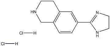 6-(4,5-DIHYDRO-1H-IMIDAZOL-2-YL)-1,2,3,4-TETRAHYDROISOQUINOLINE 2HCL