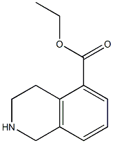 ETHYL 1,2,3,4-TETRAHYDROISOQUINOLINE-5-CARBOXYLATE Structure