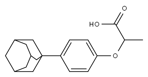 2-[4-(1-adamantyl)phenoxy]propanoic acid