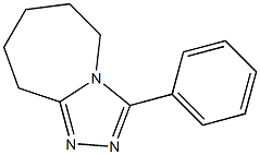 3-phenyl-6,7,8,9-tetrahydro-5H-[1,2,4]triazolo[4,3-a]azepine Structure