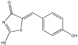 5-[(Z)-(4-hydroxyphenyl)methylidene]-2-sulfanyl-1,3-thiazol-4-one