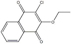2-chloro-3-ethoxy-1,4-dihydronaphthalene-1,4-dione|