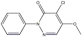 4-chloro-5-methoxy-2-phenyl-2,3-dihydropyridazin-3-one