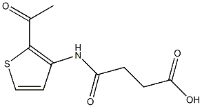 4-[(2-acetyl-3-thienyl)amino]-4-oxobutanoic acid
