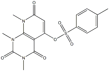 1,3,8-trimethyl-2,4,7-trioxo-1,2,3,4,7,8-hexahydropyrido[2,3-d]pyrimidin-5-yl 4-methylbenzene-1-sulfonate