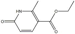 ethyl 2-methyl-6-oxo-1,6-dihydro-3-pyridinecarboxylate Struktur