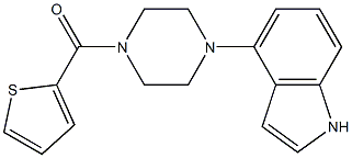 [4-(1H-indol-4-yl)piperazino](2-thienyl)methanone