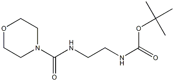 tert-butyl N-{2-[(morpholinocarbonyl)amino]ethyl}carbamate