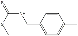 methyl N-(4-methylbenzyl)carbamodithioate Structure