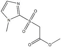 methyl 2-[(1-methyl-1H-imidazol-2-yl)sulfonyl]acetate