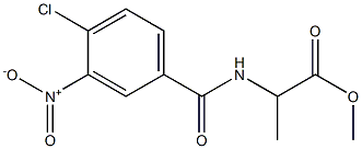  METHYL 2-[(4-CHLORO-3-NITROBENZOYL)AMINO]PROPANOATE