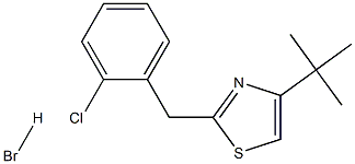 4-(tert-butyl)-2-(2-chlorobenzyl)-1,3-thiazole hydrobromide