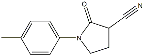1-(4-methylphenyl)-2-oxo-3-pyrrolidinecarbonitrile