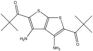 1-[3,4-diamino-5-(2,2-dimethylpropanoyl)thieno[2,3-b]thiophen-2-yl]-2,2-dimethylpropan-1-one