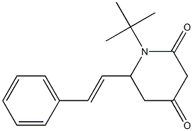 1-(tert-butyl)-6-styryldihydro-2,4(1H,3H)-pyridinedione