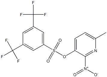 6-methyl-2-nitro-3-pyridyl 3,5-di(trifluoromethyl)benzene-1-sulfonate