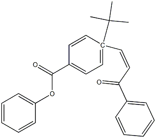 4-[(Z)-3-oxo-3-phenyl-1-propenyl]phenyl 4-(tert-butyl)benzenecarboxylate Struktur