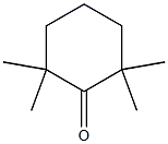 2,2,6,6-tetramethylcyclohexan-1-one Struktur