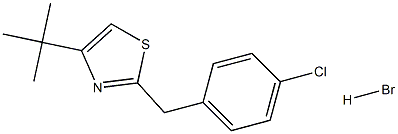 4-(tert-butyl)-2-(4-chlorobenzyl)-1,3-thiazole hydrobromide