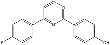  4-[4-(4-fluorophenyl)-2-pyrimidinyl]benzenol