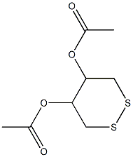 5-(acetyloxy)-1,2-dithian-4-yl acetate
