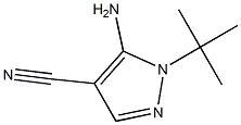 5-amino-1-(tert-butyl)-1H-pyrazole-4-carbonitrile
