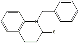 1-benzyl-1,2,3,4-tetrahydroquinoline-2-thione Struktur