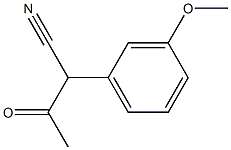 2-(3-methoxyphenyl)-3-oxobutanenitrile