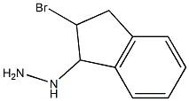  (2-bromo-2,3-dihydro-1H-inden-1-yl)hydrazine