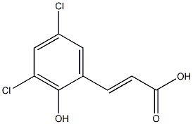 (E)-3-(3,5-dichloro-2-hydroxyphenyl)acrylic acid|